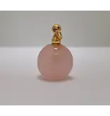 Ashanger Rozenkwarts zilver, goldplated