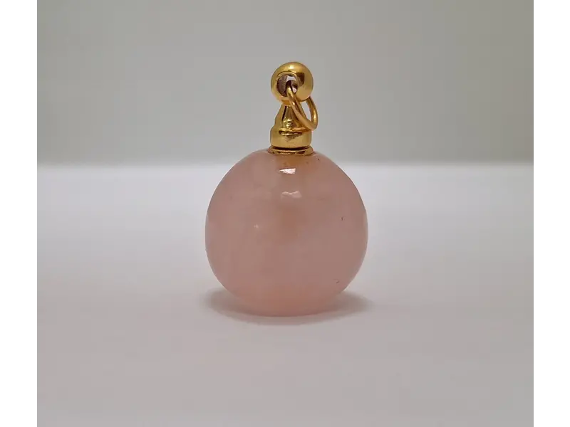 Ashanger Rozenkwarts zilver, goldplated