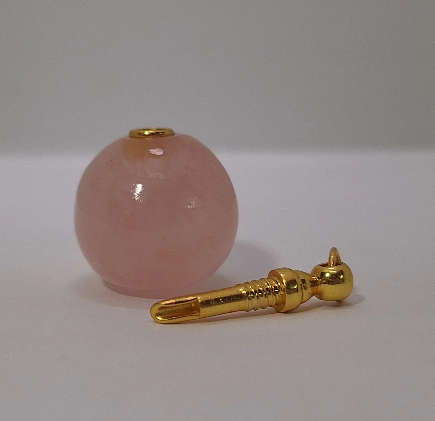  Ashanger Rozenkwarts zilver, goldplated