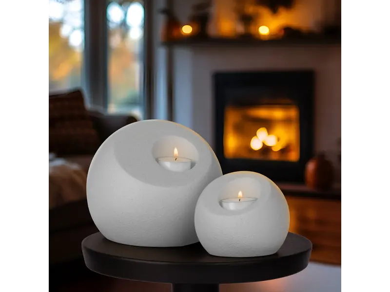Porseleinen mini urn Lumos