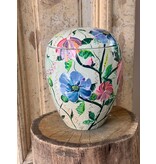 handbeschilderde urn