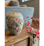 handbeschilderde urn