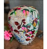 handbeschilderde urn handbeschilderde urn