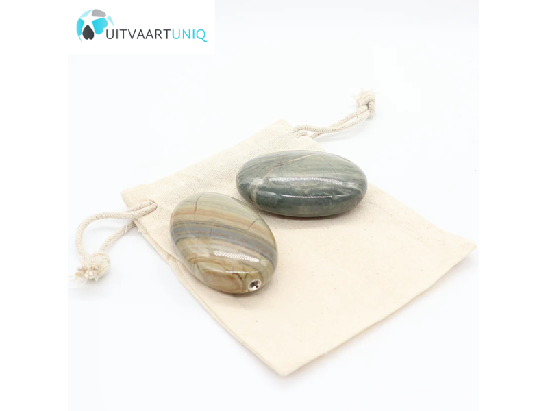 Edel-gedenk-steen Ovaal Jaspis Zilverblad