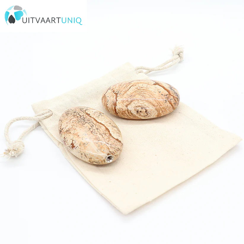  Edel-gedenk-steen Ovaal Jaspis Landscape