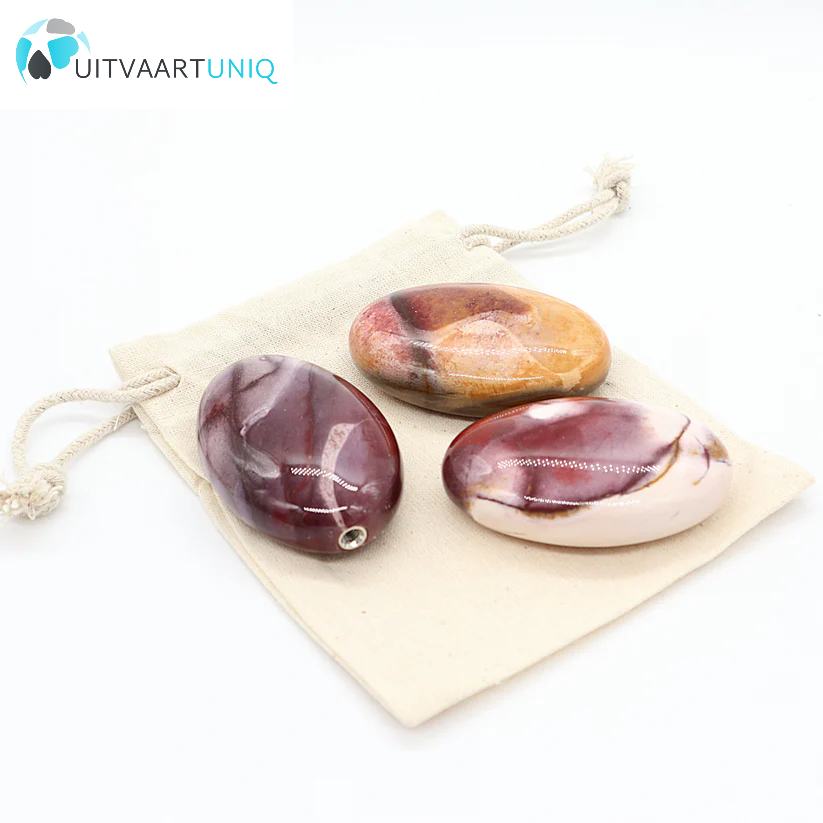  Edel-gedenk-steen Ovaal Mookaiet