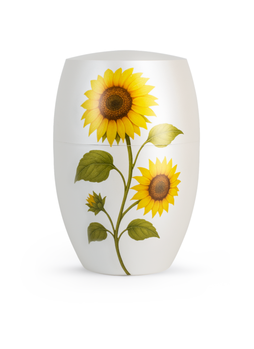 Biologisch Afbreekbare Urn Zonnebloemen
