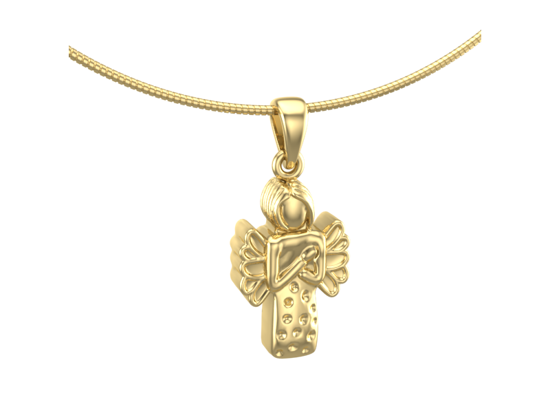 Ashanger engel - goud