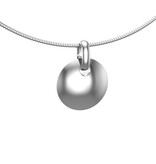 Ashanger rond - zilver Ashanger rond - zilver