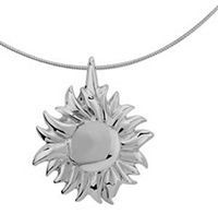  Asmedaillon zon - zilver