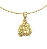 Ashanger buddha - goud