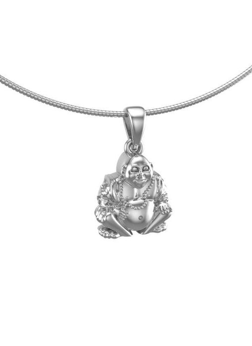 Ashanger buddha - zilver