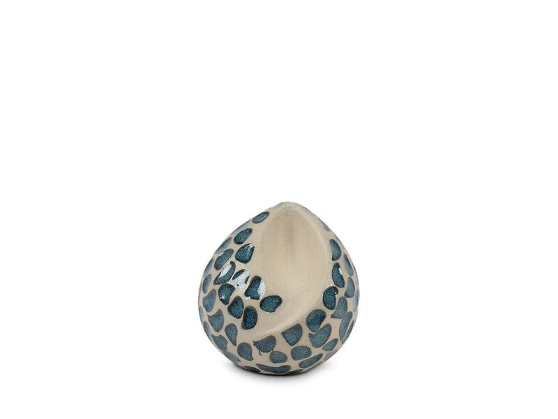 teardrop urn blauwe traantjes mini