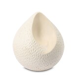 teardrop urn wit traantjes groot