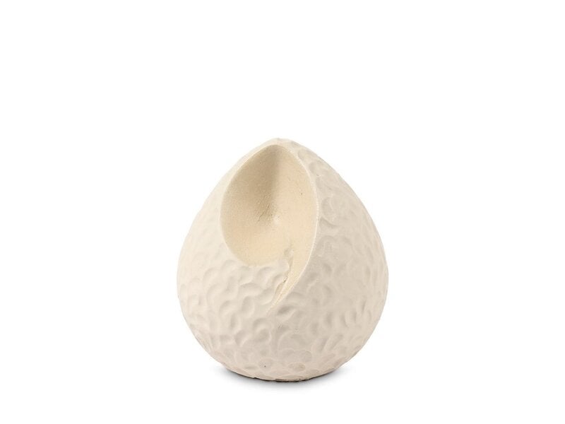 teardrop urn wit traantjes middel