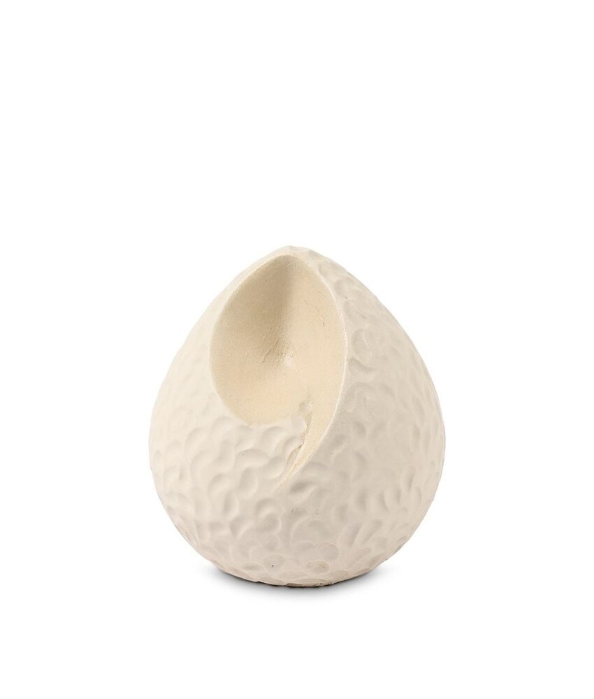 teardrop urn wit traantjes middel