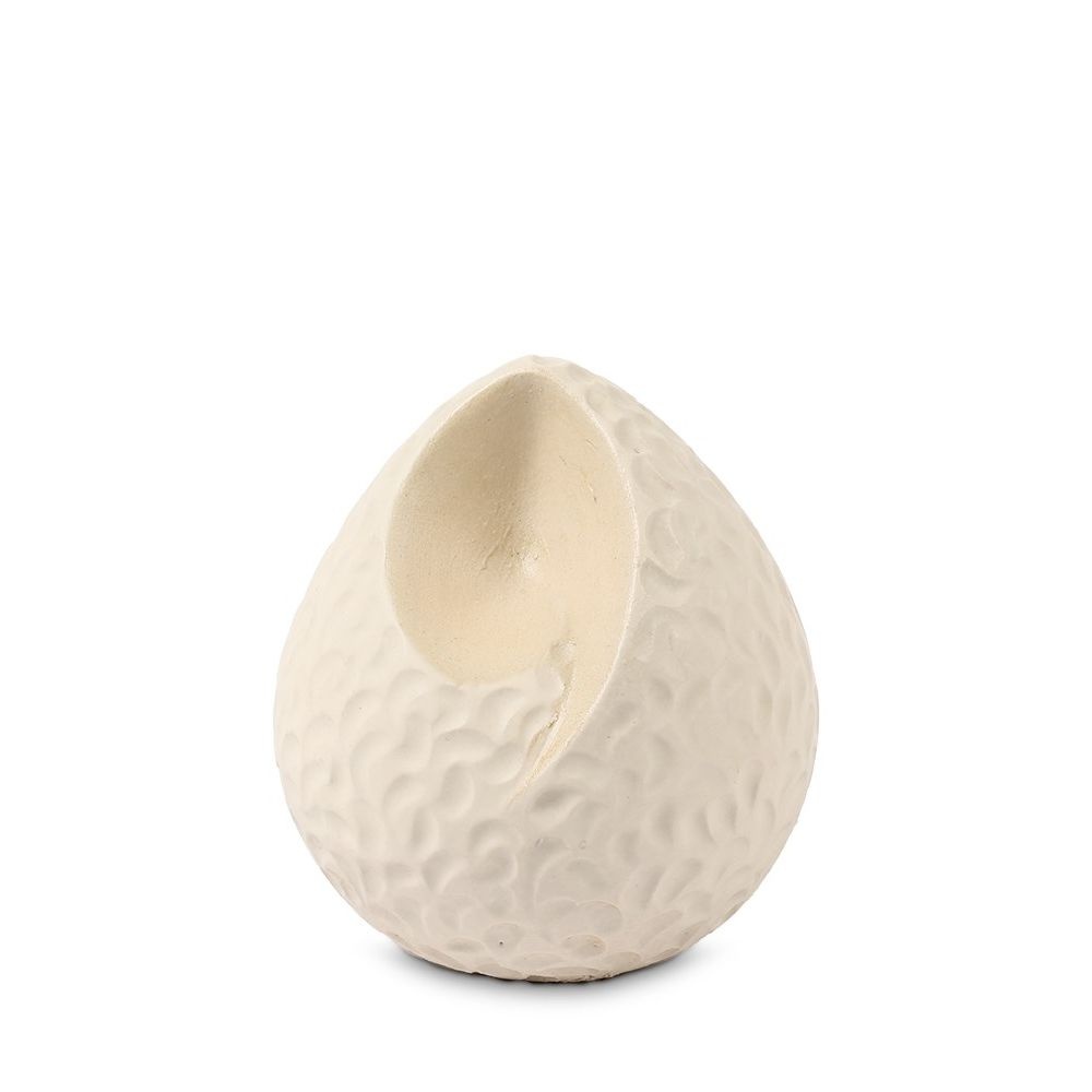  teardrop urn wit traantjes middel