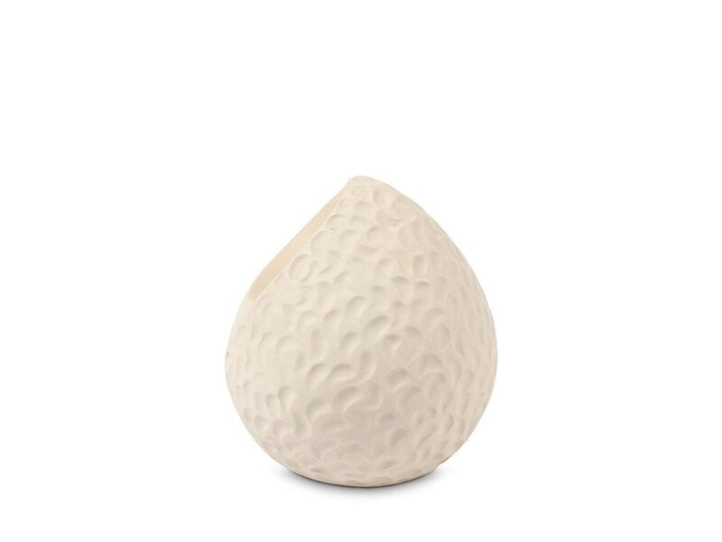teardrop urn wit traantjes middel