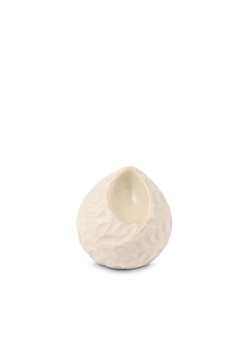 teardrop urn wit traantjes mini