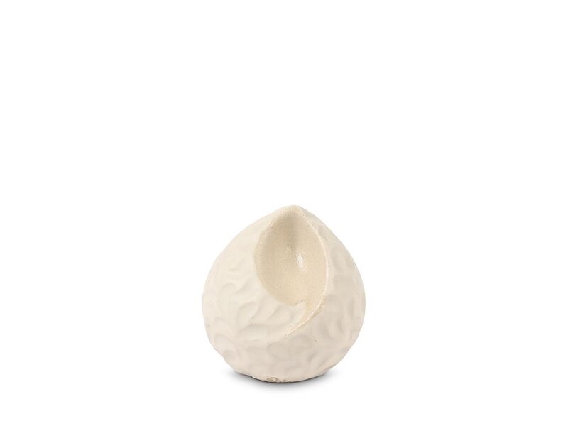 teardrop urn wit traantjes mini