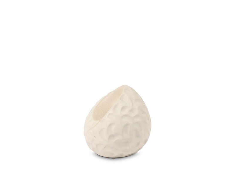 teardrop urn wit traantjes mini