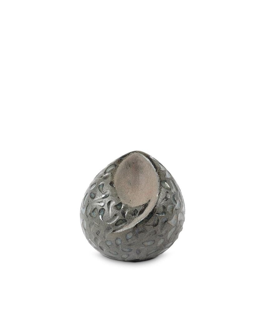 teardrop urn groen blauw traantjes mini