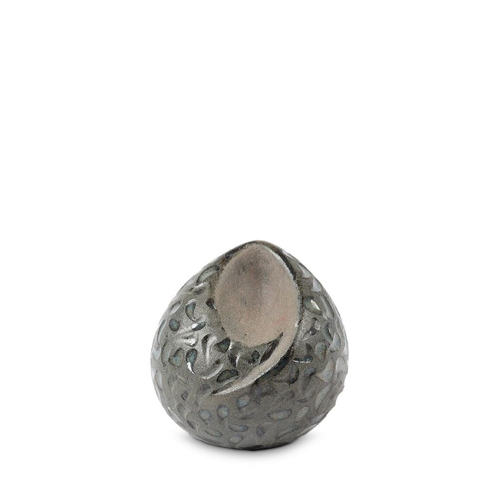 teardrop urn groen blauw traantjes mini