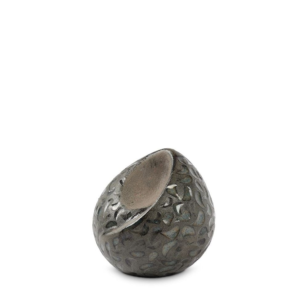 teardrop urn groen blauw traantjes mini