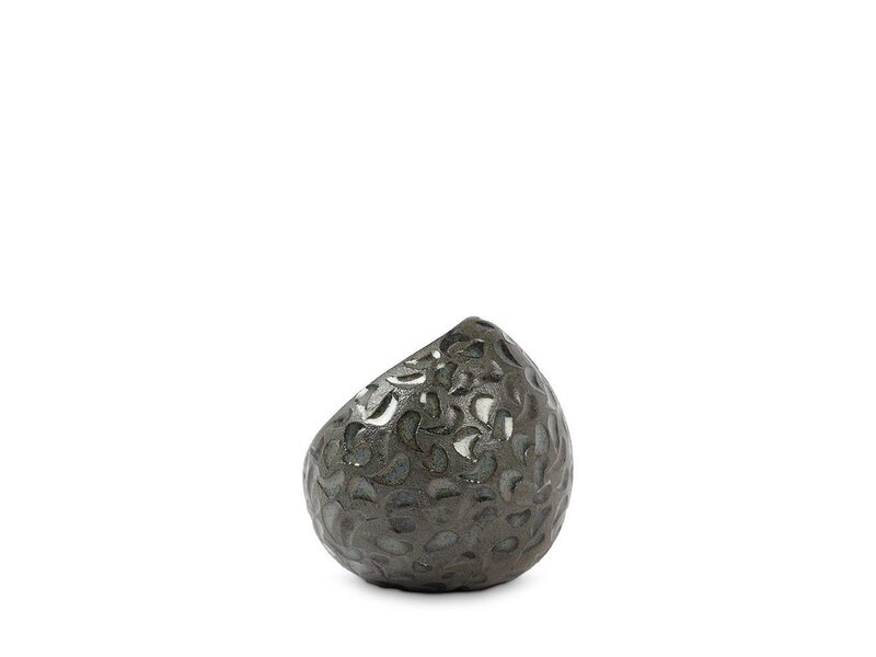 teardrop urn groen blauw traantjes mini