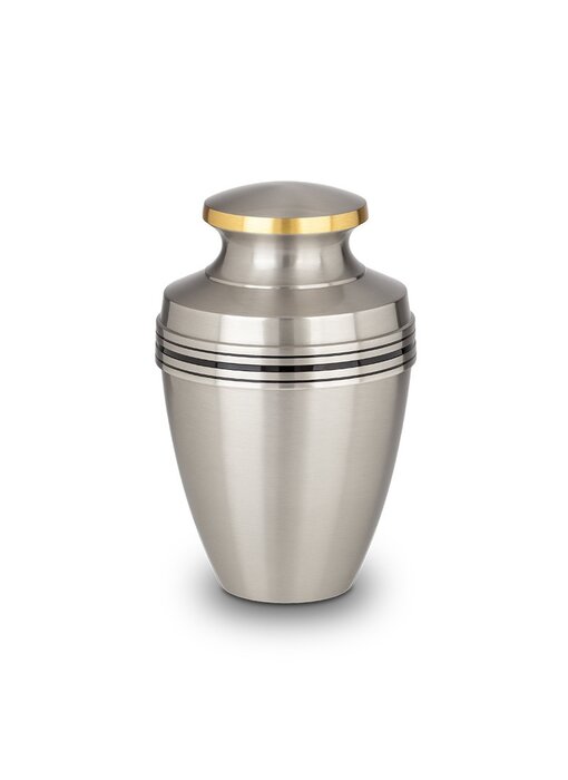 Metaal urn classic - messing