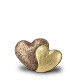 Mini urn verbonden hart - keramiek