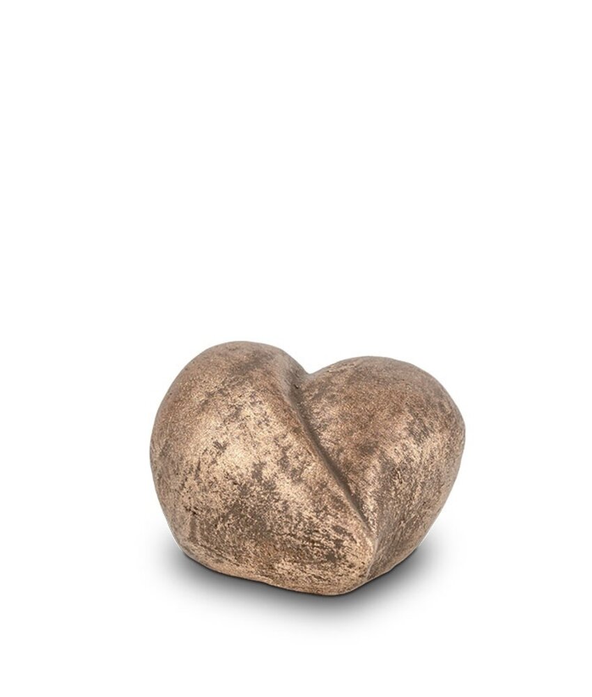 Mini urn hart - keramiek