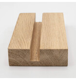 Eikenhouten Gedenktegelhouder – Voor een Warm Herinneringsplekje