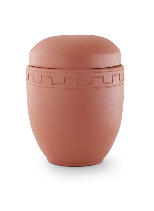 Romeinse urn in matrood - keramiek