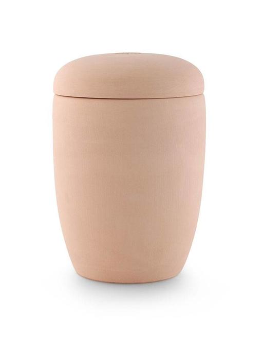 Roze asbus urn - keramiek