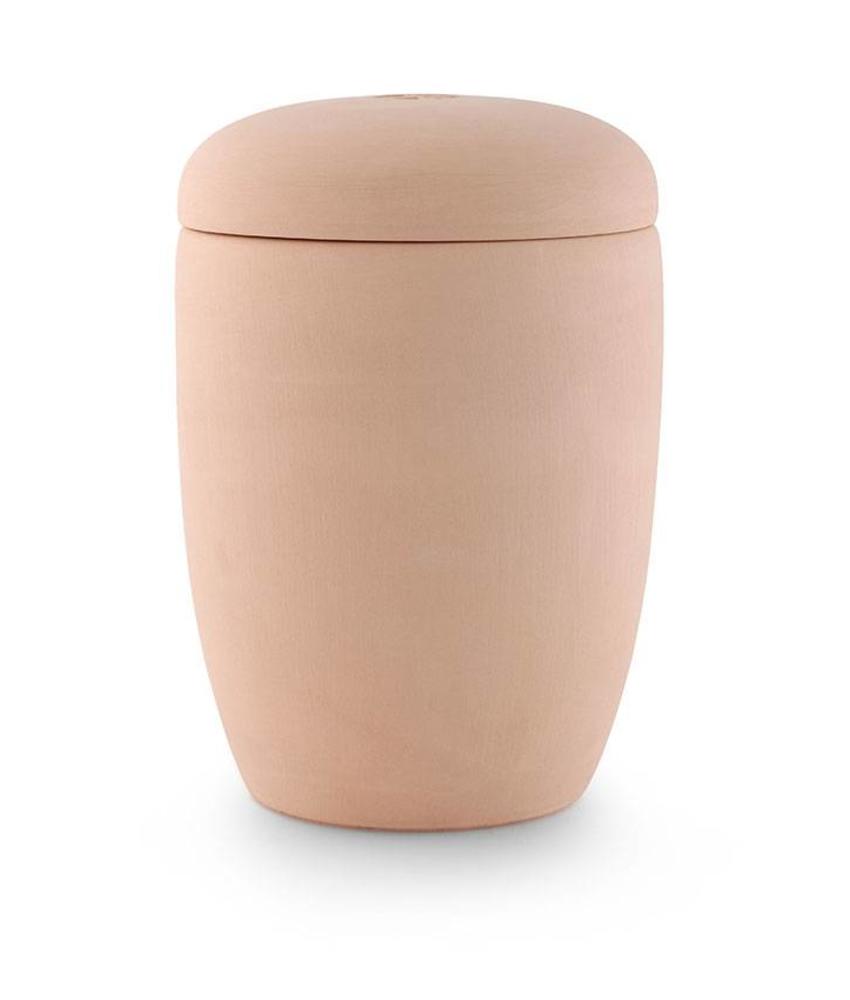 Roze asbus urn - keramiek