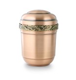 Eikenblad urn - koper