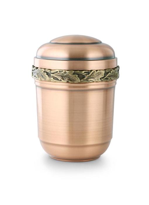 Eikenblad urn - koper