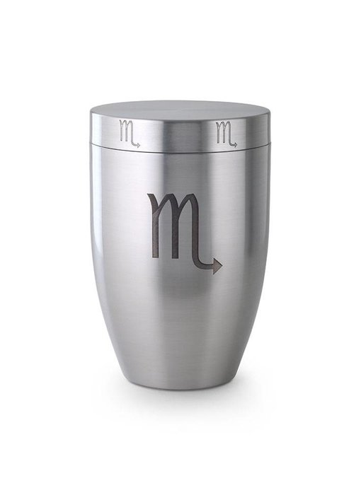 Schorpioen urn - messing