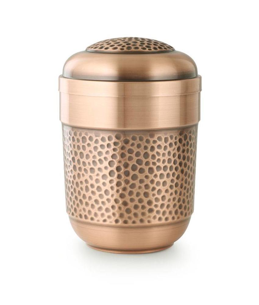 Hamerslag urn - koper