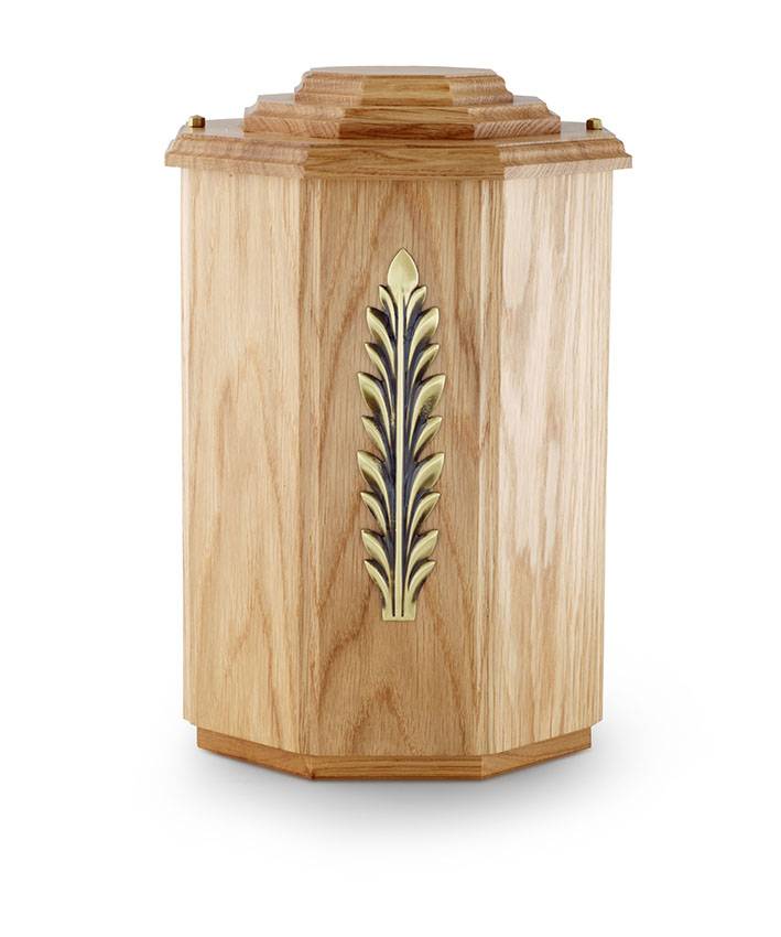  Eiken naturel urn - hout