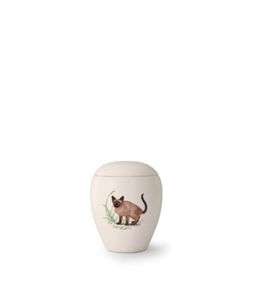 Kattnenurn Siamees II - keramiek