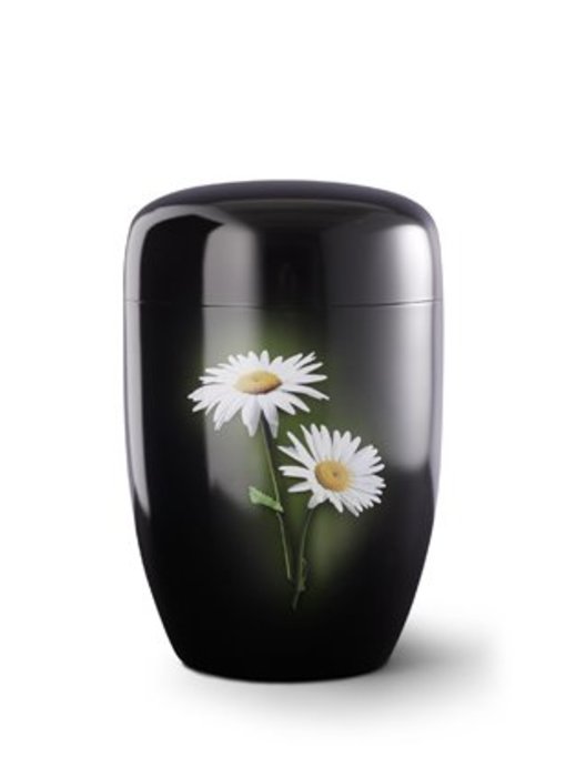 Margrietjes zwart - staal