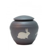 Rabbit dieren urn - koper