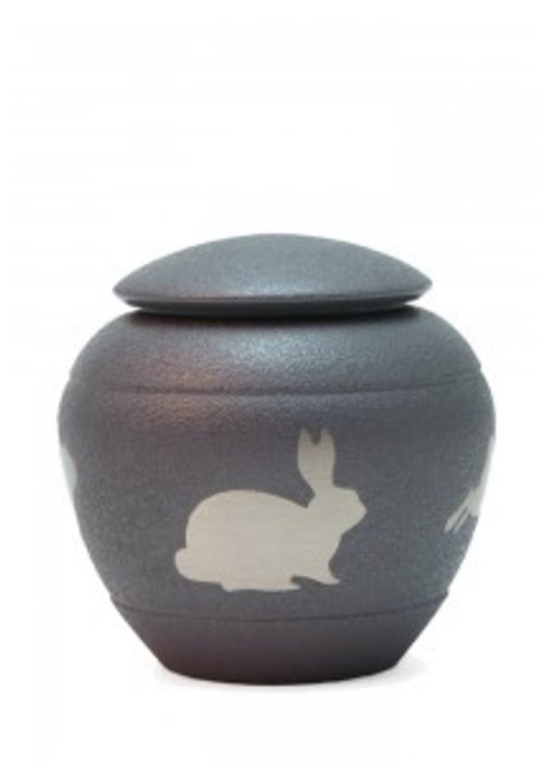 Rabbit dieren urn - koper