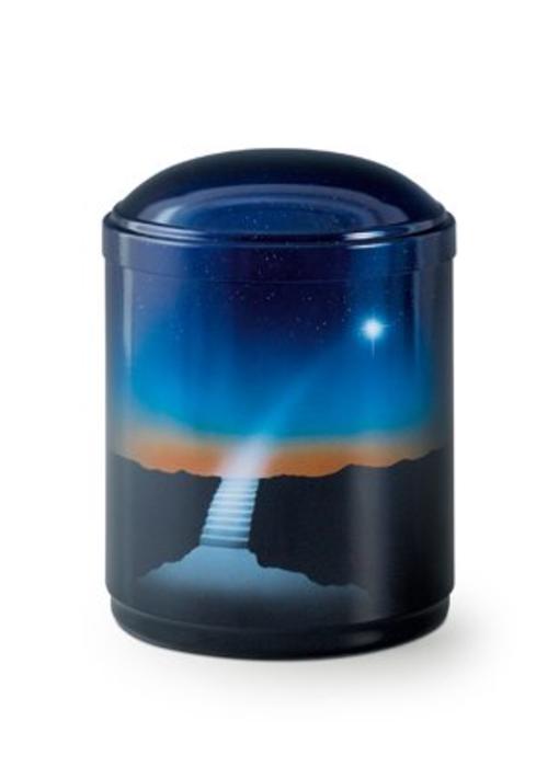 Dierenurn Trap naar de kosmos - aluminium