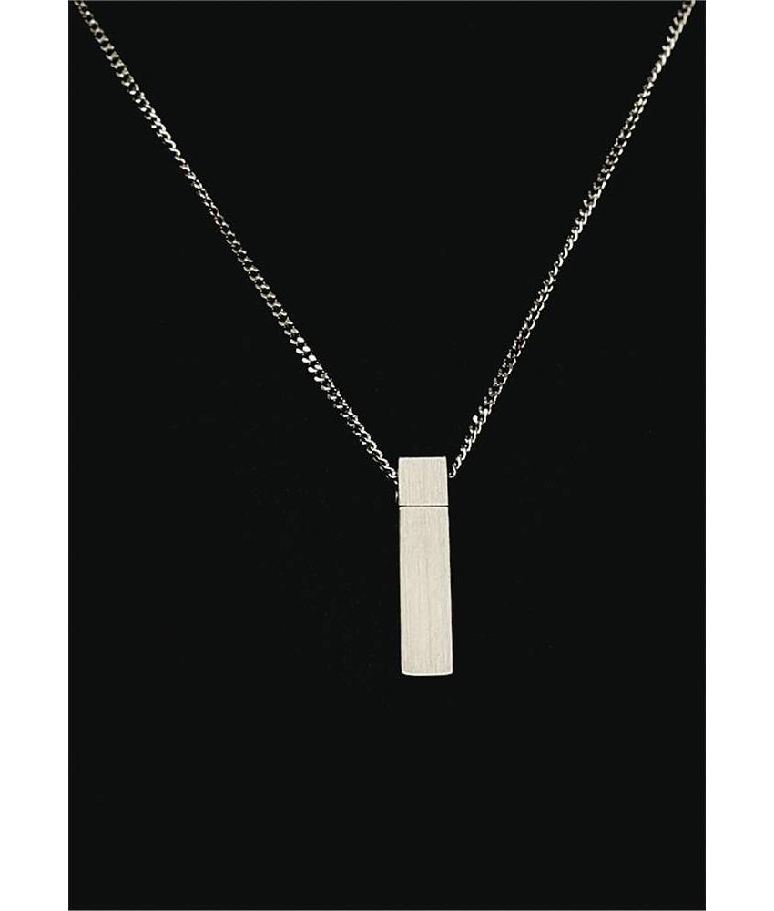 Ascollier radius incl. ketting 50 cm - zilver