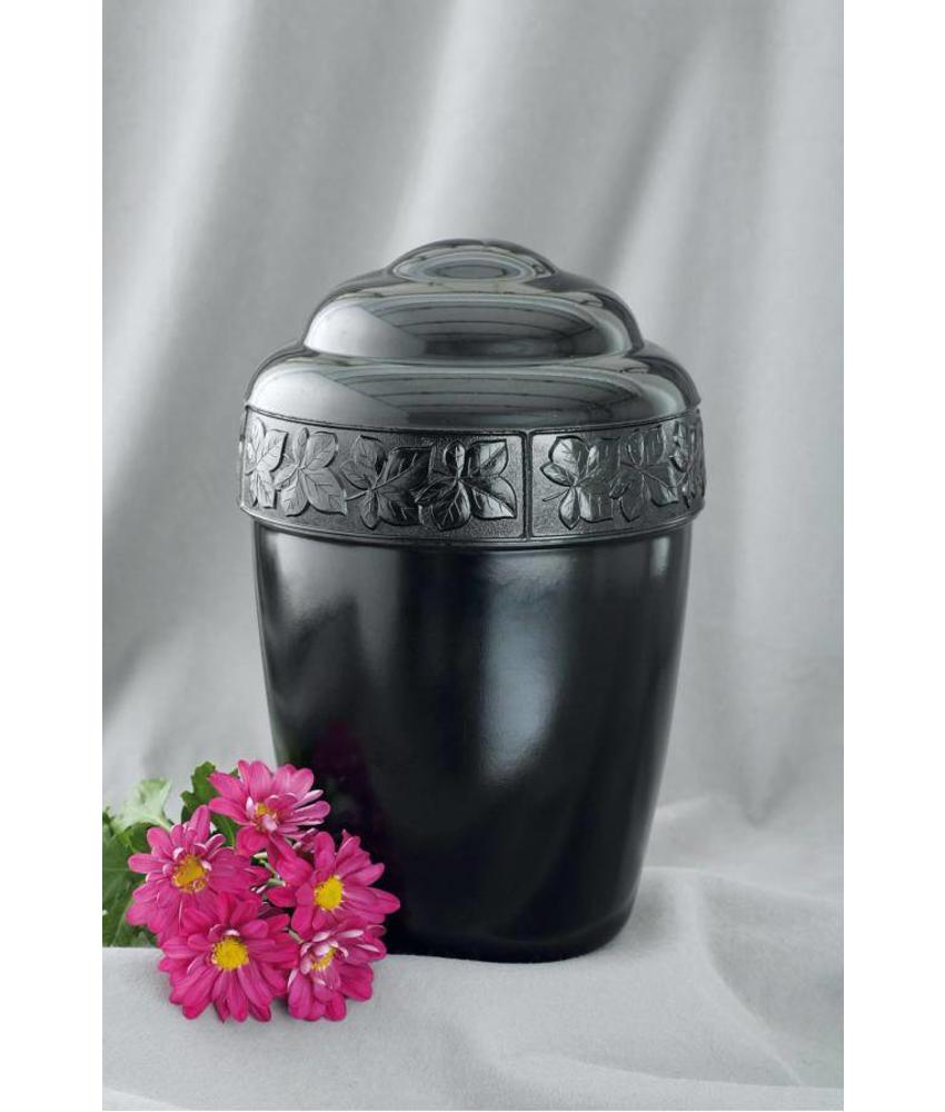 Natuurzwart urn - bio