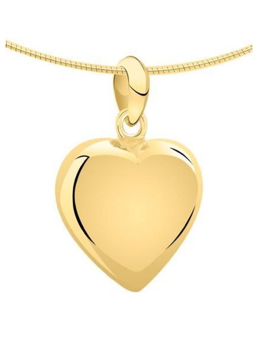 Ashanger hart medium - goud