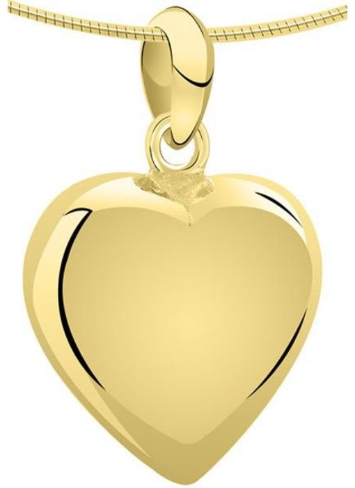 Ashanger hart XXL - goud